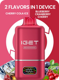 IGET MOVE B50000 (50k Puffs – 2 Flavours in 1 device) - Vape Shop Delhi
