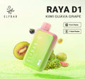 ELF BAR RAYA D1 – Kiwi Guava Grape - Vape Shop Delhi