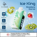 Elf Bar Ice King – Strawberry Kiwi Ice – 30K - Vape Shop Delhi