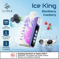 Elf Bar Ice King – Blackberry Cranberry – 30K - Vape Shop Delhi