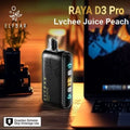 Elf Bar Raya D3 Pro 30K – Lychee Juicy Peach - Vape Shop Delhi