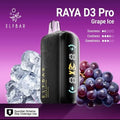 Elf bar Raya d3 pro -30k Grape ice - Vape Shop Delhi