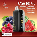 Elf Bar Raya D3 Pro 30K Blueberry Raspberry Watermelon - Vape Shop Delhi