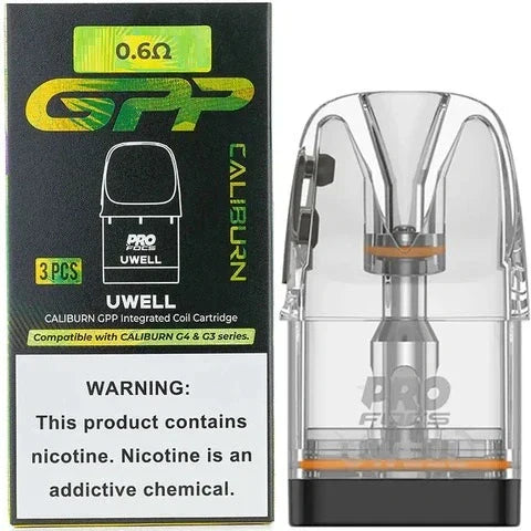 Uwell Caliburn GPP Replacement Pod (0.6Ω) - Vape Shop Delhi