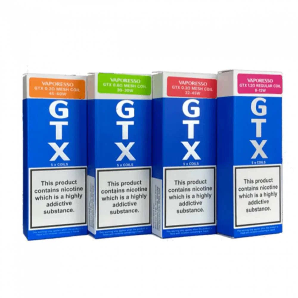 Vaporesso GTX Replacement Coil Series (5-Pack) - Vape Shop Delhi