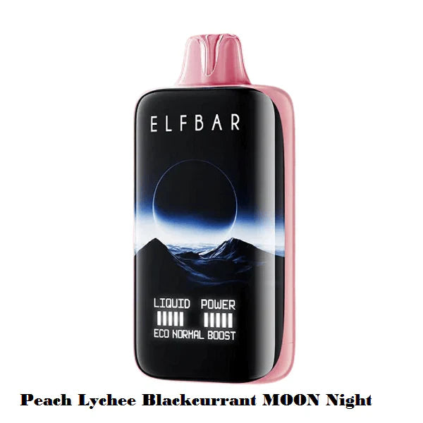 Elf Bar MoonNight 40K – Peach Lychee Blackcurrant - Vape Shop Delhi