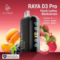 Elf Bar Raya D3 Pro 30 K – Peach Lychee Blackcurrant - Vape Shop Delhi