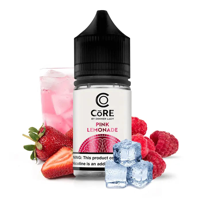 Pink Lemonade - Core Salt by Dinner Lady | 30ML Vape Juice | 20MG, 30MG, 50MG - Vape Shop near delhi