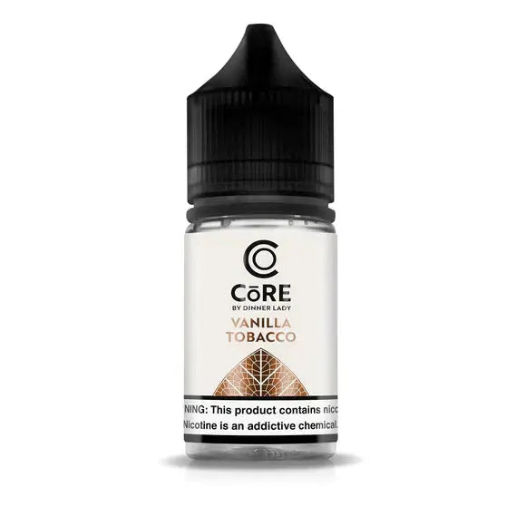 Vanilla Tobacco - Core Salt by Dinner Lady | 30ML Vape Juice | 20MG, 30MG, 50MG - Vape Shop near delhi