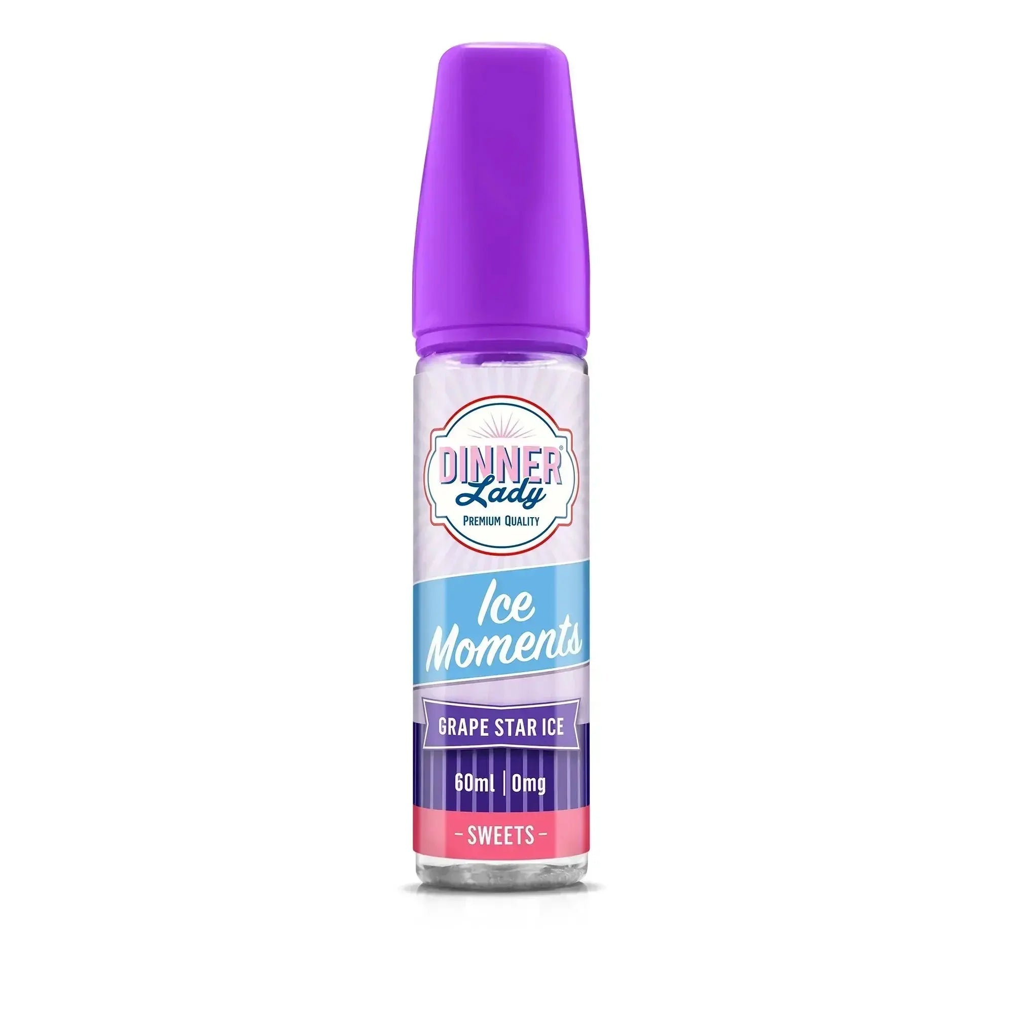 Grape Star - Dinner Lady Ice Moments | 60ML Vape Juice | 3MG, 6MG - Vape Shop delhi