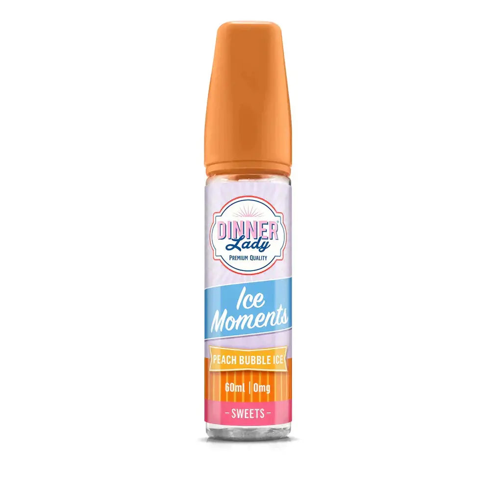 Peach Bubble - Dinner Lady Ice Moments | 60ML Vape Juice | 3MG, 6MG - Vape Shop delhi