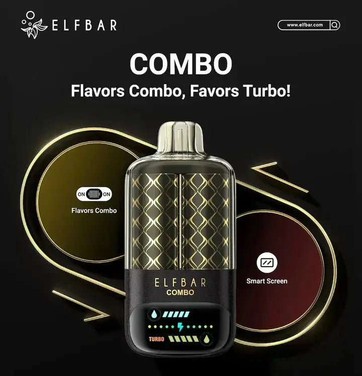 ELF BAR COMBO 25000 Puffs Dual Flavors Disposable Vape India -  Vape Shop Delhi