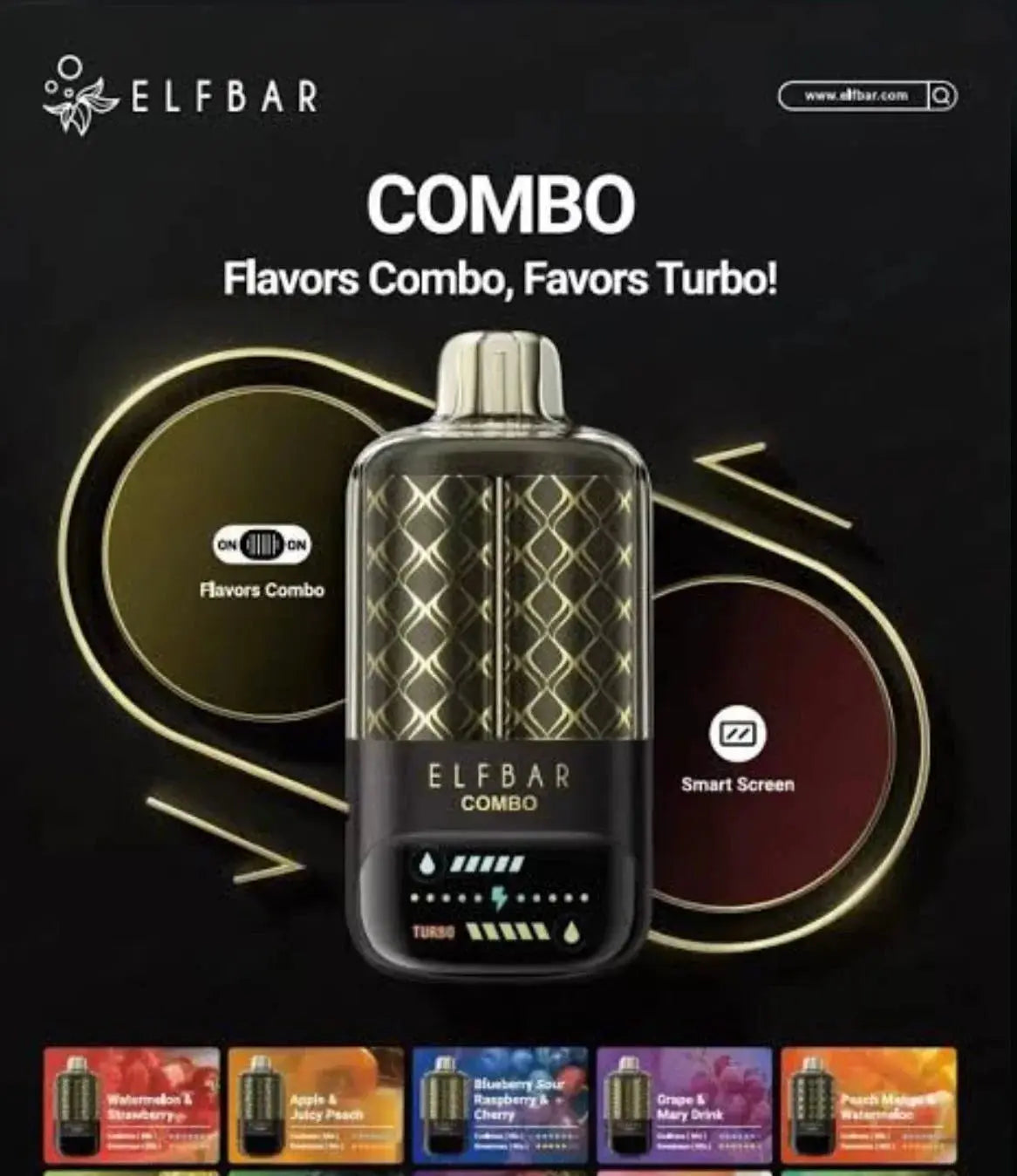 Elf Bar Combo 25000 Puffs -  Vape Shop Delhi