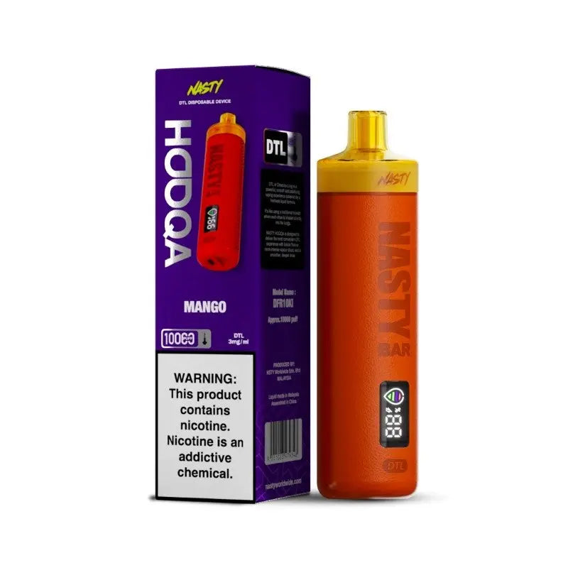 Nasty Bar Hooqa DFR10Ki DTL Disposable 3mg India -  Vape Shop Delhi