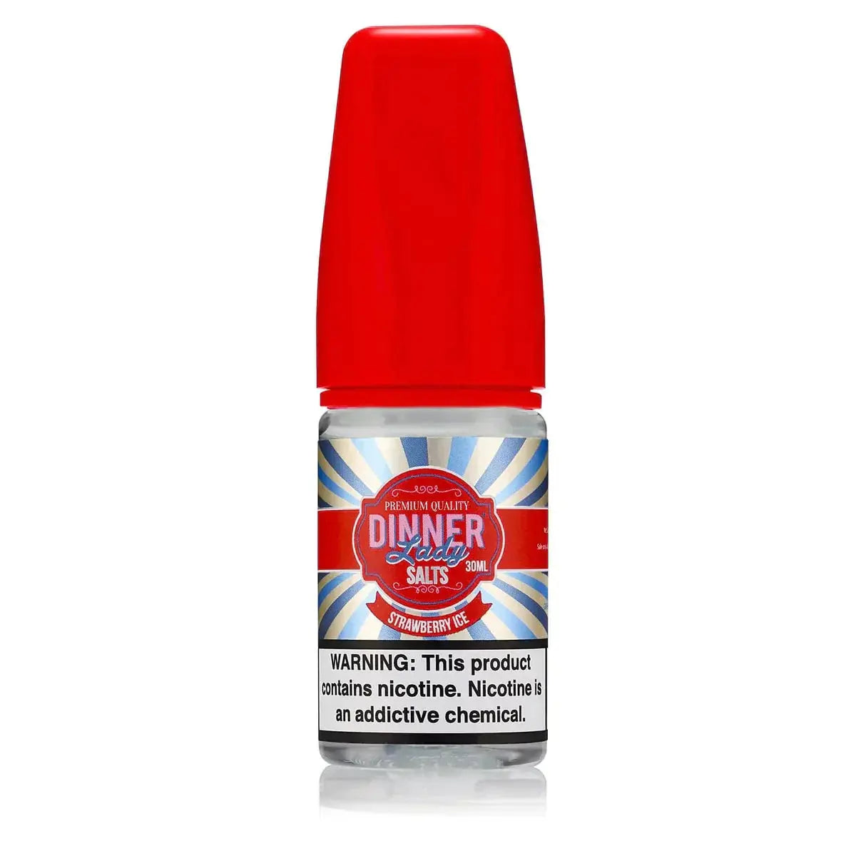 Strawberry Ice - Dinner lady Salts | 30ML Vape Juice | 20MG, 50MG - Vape Shop near delhi