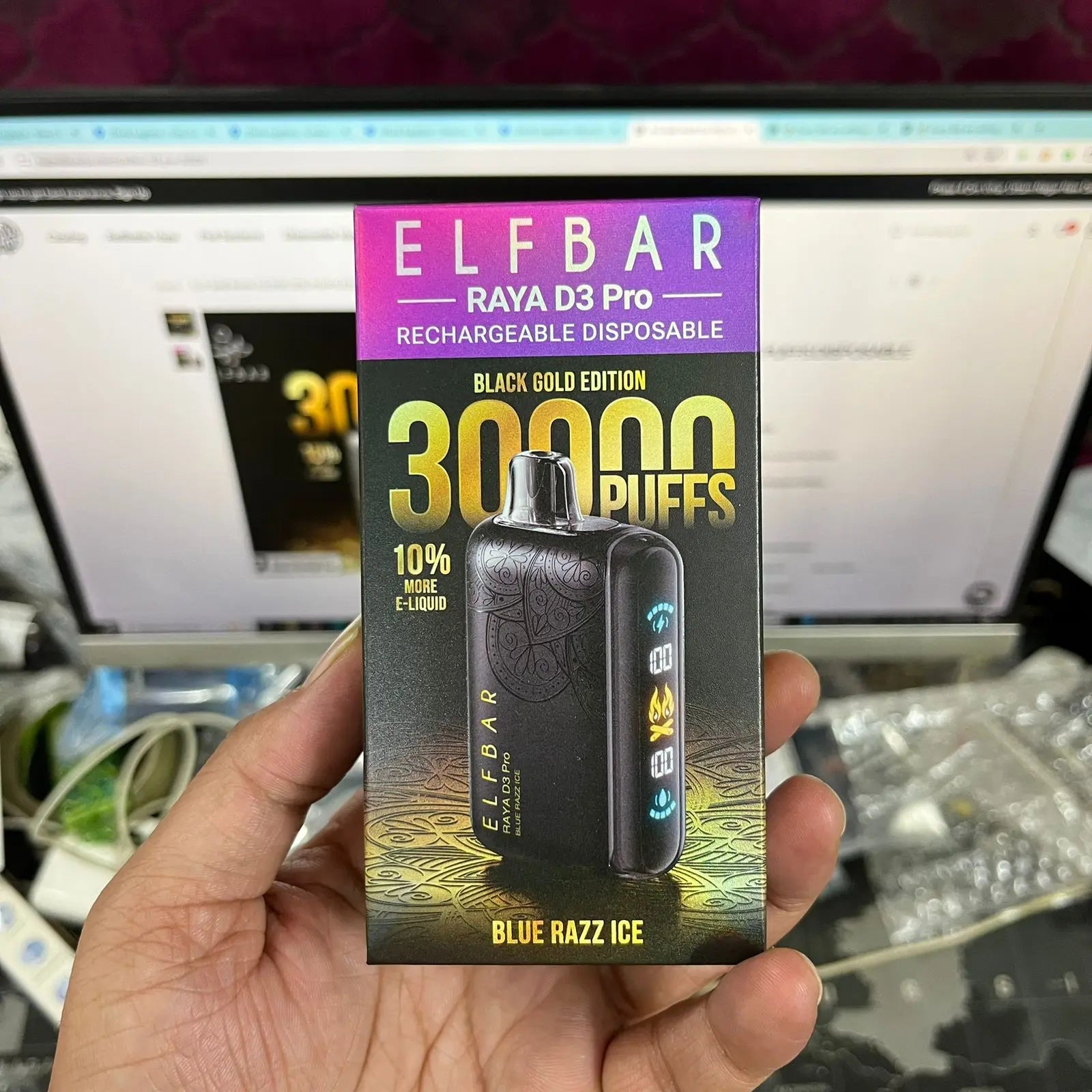 Elf Bar Ice King 30000 Puffs Blue Razz Lemonade - Vape Shop delhi