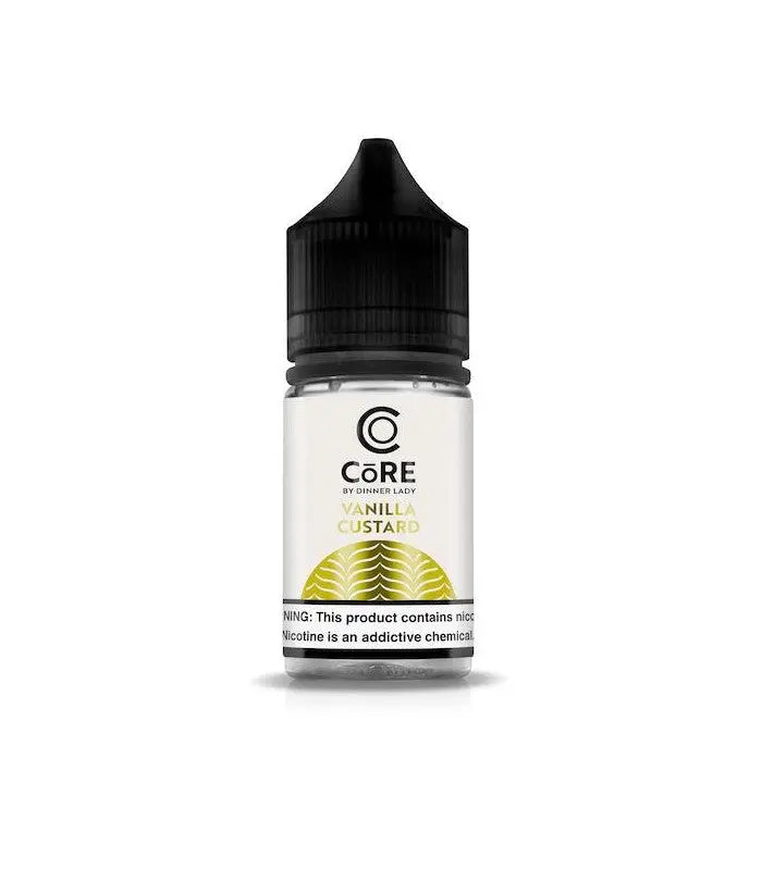 Vanilla Custard - Core Salt by Dinner Lady | 30ML Vape Juice | 20MG, 30MG, 50MG - Vape Store delhi
