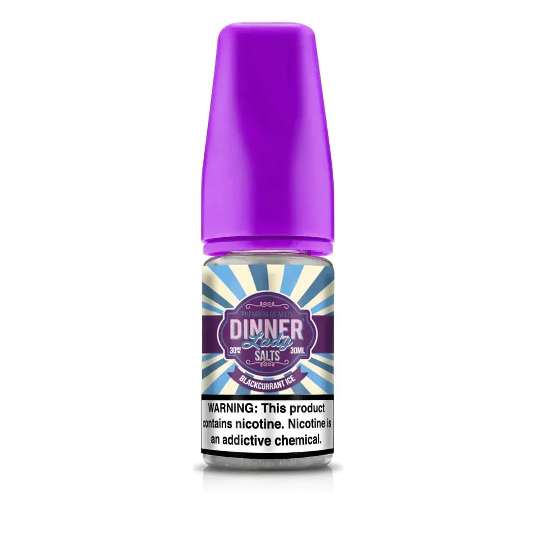 Blackcurrant Ice - Dinner Lady Salts | 30ML Vape Juice | 30MG, 50MG - Vape Shop near delhi