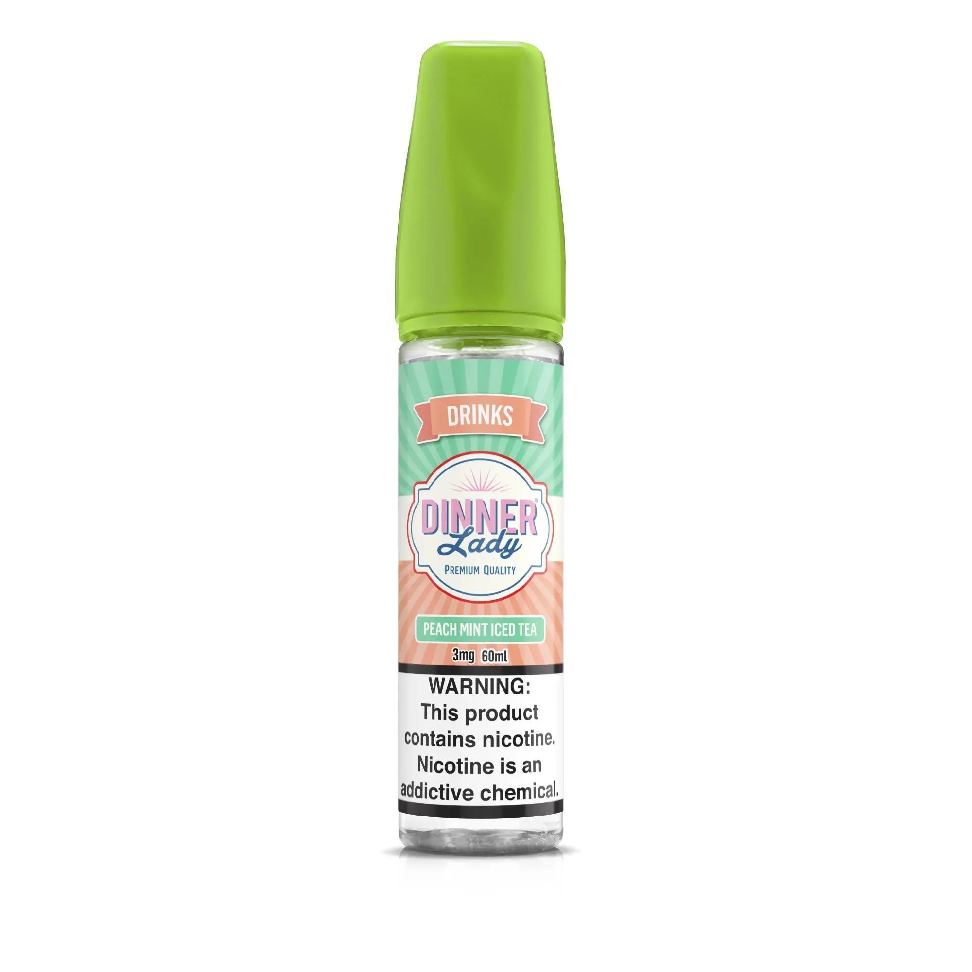 Peach Mint Iced Tea - Dinner Lady | 60ML Vape Juice | 3MG, 6MG - Vape Shop Gurugram