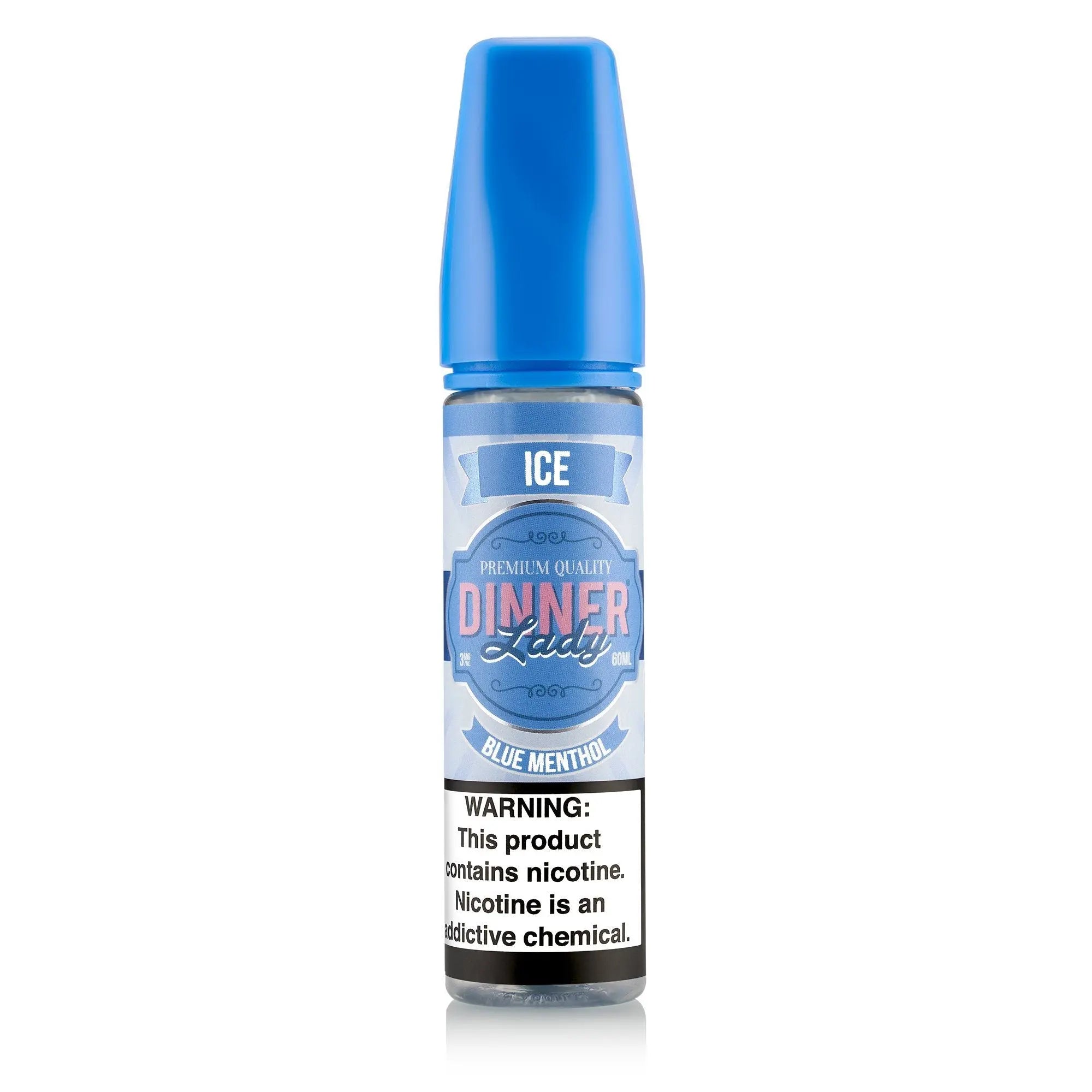 Blue Menthol - Dinner Lady | 60ML Vape Juice | 3MG, 6MG - Vape Shop India