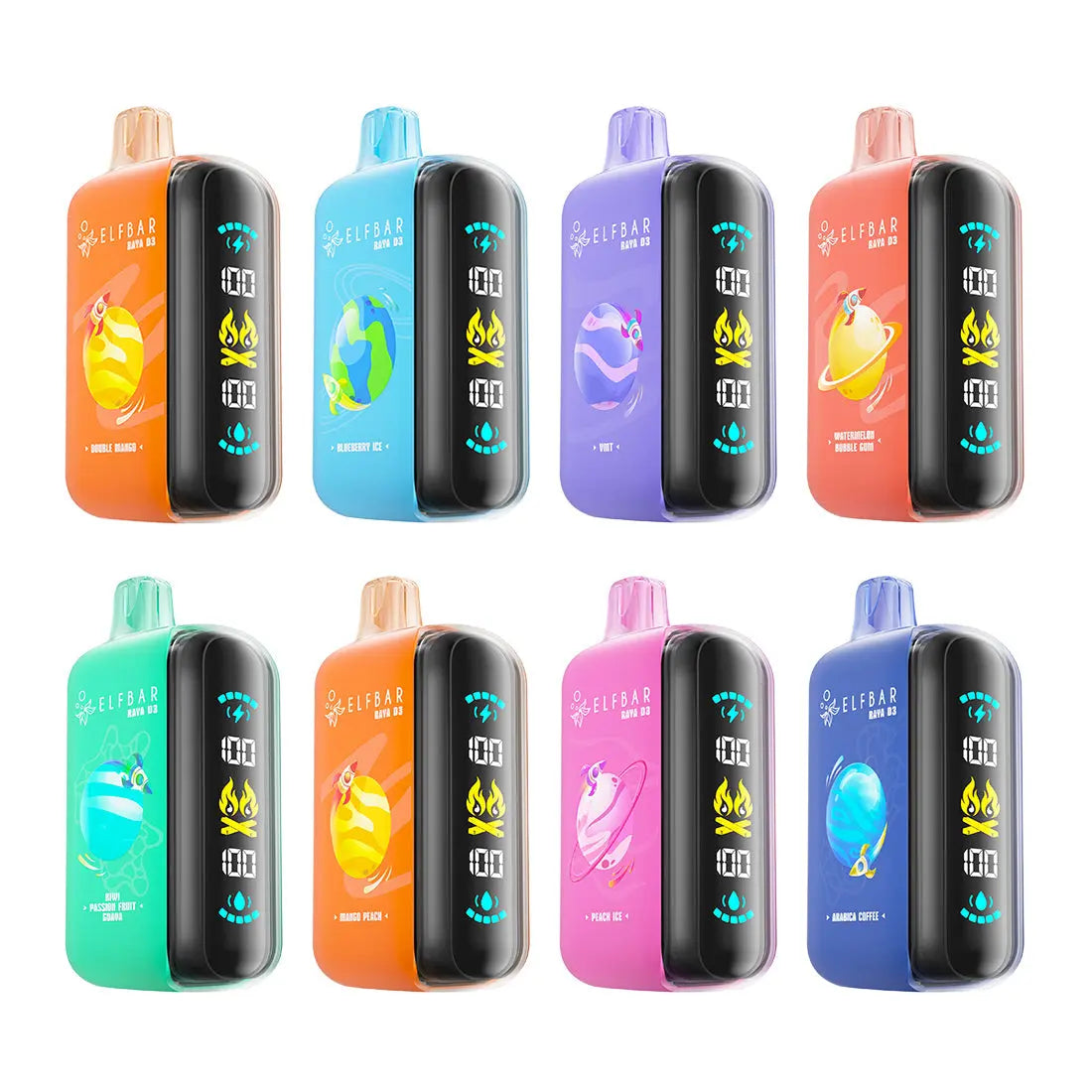 Elfbar Raya D3 25000 Puffs Disposable Vape India -  Vape Shop Delhi