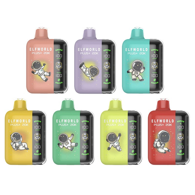 ELFWORLD Plus 20K Disposable Vape 22ml India -  Vape Shop Delhi