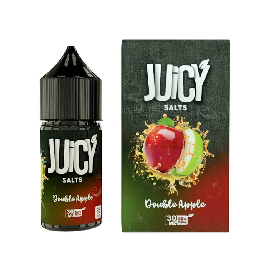 Double Apple - Juicy Salts | 30ML Vape Juice | 35MG, 50MG - Vape Store delhi