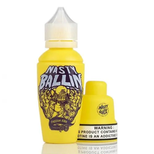 Passion Killa - Nasty Ballin E-Liquid | 60ML Vape Juice | 0MG, 3MG, 6MG - Vape Store delhi